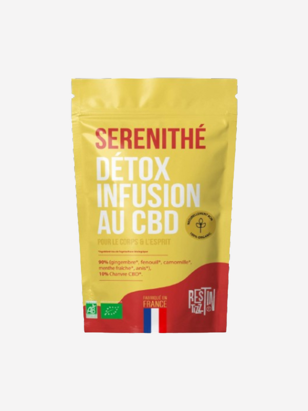 INFUSION DETOX AU CBD SERENI-THE