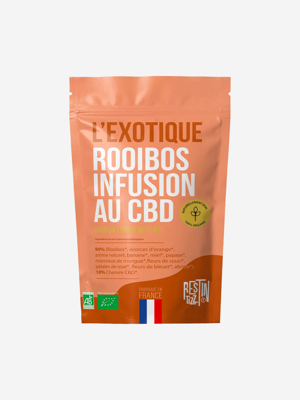 INFUSION ROOIBOS L'EXOTIQUE CBD BIO