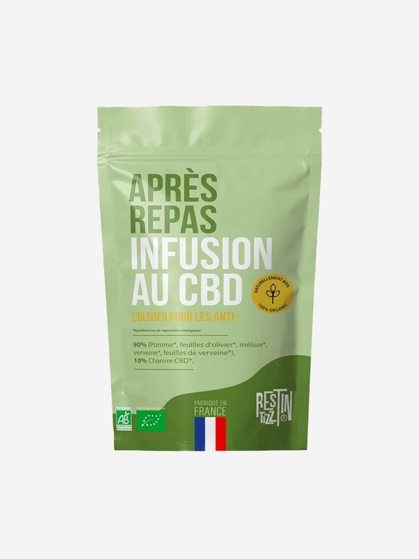 INFUSION BIO AU CBD APRES REPAS