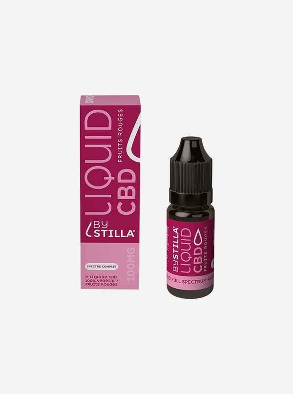 E LIQUIDE CBD FRUITS ROUGES 10 ML