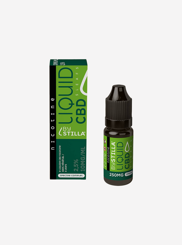 E LIQUIDE CBD SELS NICOTINE 5 LEAFS 10 ML