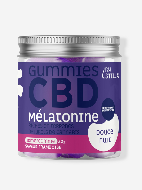 GUMMIES CBD MELATONINE FRAMBOISE 10 G